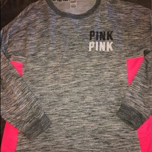 Pink crew neck